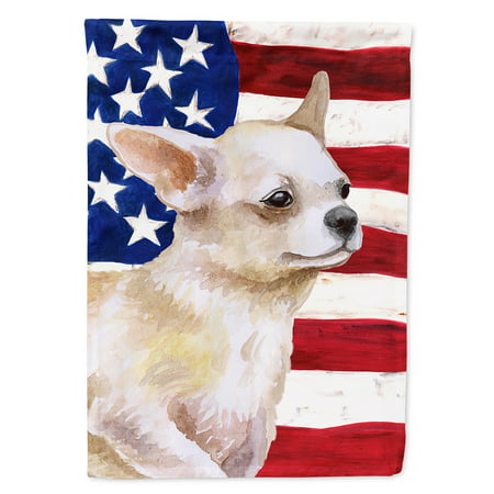 Chihuahua Leg up Patriotic Garden Flag - Walmart.com