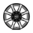 thumbnail image 3 of Moto Metal Cast Aluminum Rim MO804 20X10 8X180 G-BLK MACH 12MM, MO80421088512, 3 of 3