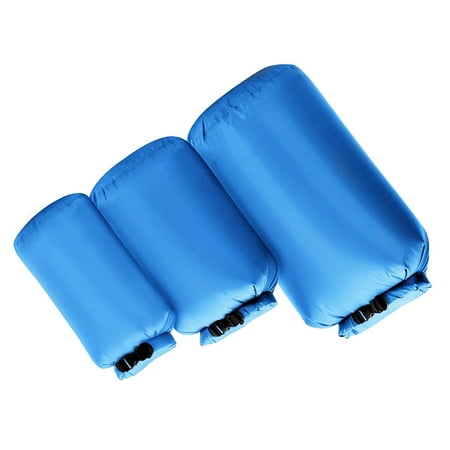 Dry 3pcs Waterproof Dry Bag Roll Top Dry Sack For Kayaking Boating Fishing Swimming