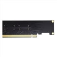 thumbnail image 2 of 2X Adaptador PCI-e U.2, Maximice Su Potencial PCIe: Tarjeta Adaptadora Vertical PCIe 3.0 4.0 X16 A 2 Puertos SFF-8654 8i, 2 of 6