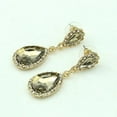thumbnail image 4 of Opolski Women Deluxe Waterdrop Crystal Rhinestone Dangle Earrings Wedding Bridal Jewelry, 4 of 5