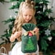 thumbnail image 5 of Bolsas de regalo de tela Mistorri para regalos de Navidad, 6 unidades, color verde, 5 of 8