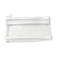 thumbnail image 3 of Pencil Case, Large Capacity Zipper Stationery Pouch for Office and Daily Carry, White, 3 of 6