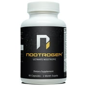 Nootrogen Natural Nootropic Brain Support Supplement - 60 Capsules