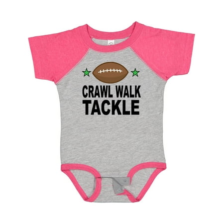 

Inktastic Football Crawl Walk Tackle Gift Baby Boy Bodysuit