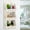 White #3, variant on Wall Mounted Bathroom Storage Rack, 3-Tier Organizer with Hanging Rings, Space Saving PVC Shelf for Shower, Laundry Room, and Small Spaces to Store Toiletries Efficiently