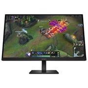 Restored HP OMEN 27q G2 27" QHD 180Hz Gaming Monitor 169, 10001, 1ms GtG, AMD FreeSync, Edge-lit, Height Adjustment, DisplayPort & HDMI - AV4H6AA