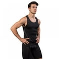 thumbnail image 3 of Débardeur de Sport pour Hommes Basketball Course Extensible Séchage Rapide T-Shirt, 3 of 5