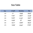 thumbnail image 4 of Kadahis Girls Summer Denim Shorts Thin Pearl Decoration Elastic Waistband Jeans Shorts, 4 of 4
