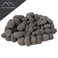 thumbnail image 2 of Blue Ridge Brand Lava Rock - Black/Gray Lava Pebbles - Volcanic Rock - Landscaping Rocks - SM, MD, LG - 25 Pound, 2 of 5