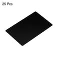 thumbnail image 3 of Uxcell Metal Business Cards Blank Name Card Laser Engraving Aluminum with Adhesive, Black 25 Pack, 3 of 6