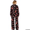 thumbnail image 2 of Glofpot Womens 2 Piece Casual Outfits, Turtleneck Sweatshirt, Lounge Set Drawstring Tracksuit & Wide Leg Sweatpants Matching Sets, Fall Activewear, Fit for Travel, Home, Hangout,Christmas Candy Cane, 2 of 7
