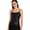 Black, variant on Women Y2k Sequin Glitter Camisole Spaghetti Strap Crop Tank Party Clubwear Shiny Going Out Tops Silver S