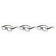 thumbnail image 3 of Minnieouse TR90 Ultralight Anti Blue-Ray Gafas de lectura Anti Blue Light Gafas presbiópicas Hyperopia Eyewear Readers +1.5 2.5 3.5 Type4 NO4 Minnieouse CBP074329, 3 of 6