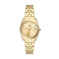 thumbnail image 1 of Fossil Scarlette Mini Reloj de cuarzo de acero inoxidable con tres manecillas para mujer Color: Dorado/Oro (Modelo: ES5338), 1 of 9