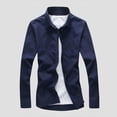 thumbnail image 1 of pstuiky camisetas camisas para hombre, Camiseta informal de manga corta con botones y solapa de color liso para hombre camisas casuales para hombre xxl, 1 of 3