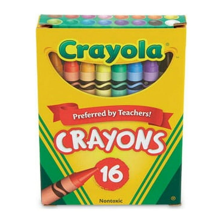 Classic Color Crayons, Tuck Box, 16 Colors Classic Color Crayons, Tuck Box, 16 Colors