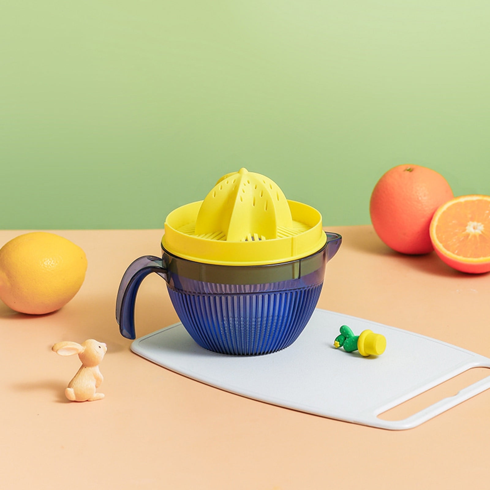 Large Manual Handheld Rotary Citrus Juicer Orange Grapefruit Lemon