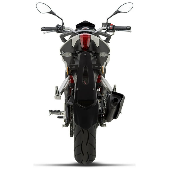 FUTUREORYY Motorcycle Rear Turn Signals Black Plastic 1Set Brake Light