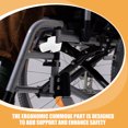 thumbnail image 2 of MOVTOTOP 5 Pcs Guide de Rail de Siège de Fauteuil Roulant Remplacement Supports de Fauteuils Roulants Pièces de Transport, 2 of 8