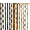 thumbnail image 2 of Contemporary 3 Panel Wooden Screen with Arched Pillar Design, Brown- Saltoro Sherpi, 2 of 5
