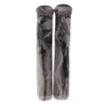 thumbnail image 1 of 2 Piezas Empuñaduras de Manillar de Bicicleta Manillar BMX Antideslizantes Tubo de Extremos con Bloqueo - gris blanco Sunnimix  Empuñaduras de manillar, 1 of 8