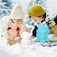 thumbnail image 4 of Toddler Toys Clearance! QTOCIO Kids Toys Gifts, Spaceman Snow Modeling DIY Outdoor Snow Play Children Outdoor Snow Play Toys Ice Cream Pattern Snowman, 4 of 5