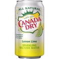 thumbnail image 5 of Canada Dry Lemon Lime Sparkling Seltzer Water, 12 fl oz cans, 12 pack, 5 of 5