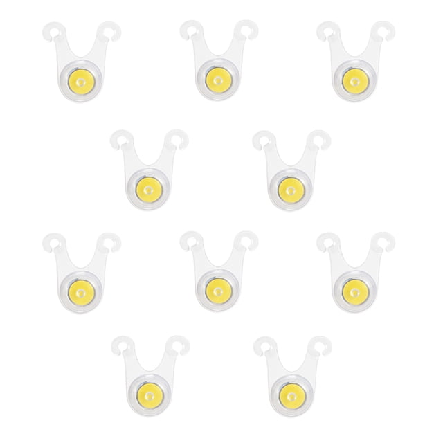 10 Pcs Corde de Protection pour Tente Lumières Suspendues Camping Extérieur IPX4 Imperméable