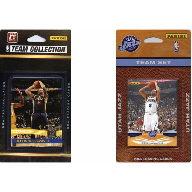 C & I Collectables JAZZ2TS NBA Utah Jazz 2 Ensembles de Cartes à Collectionner sous Licence Différentes