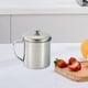 thumbnail image 5 of pstuiky Taza de acero inoxidable 304 con asa para agua comercial con tapa tetera para niños de jardín de infantes con protección contra caídas taza pequeña de agua., 5 of 6