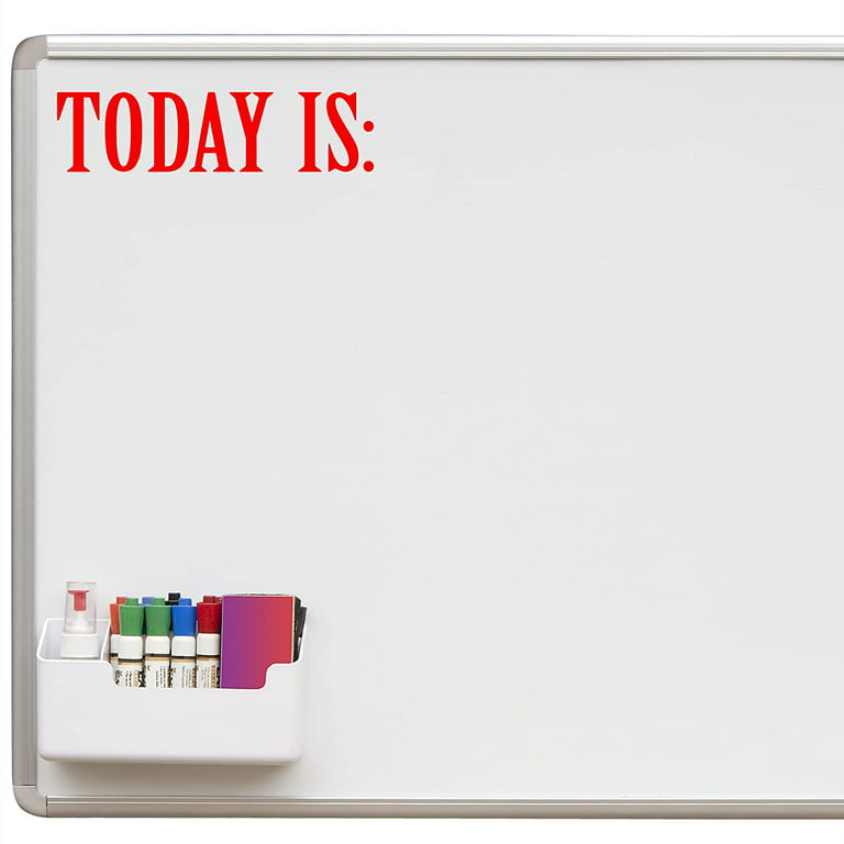 Today is Whiteboard Decal Teachers Classroom Vinyl Sticker for Dry Erase  Board or Walls VWAQ 