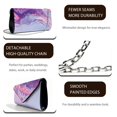 thumbnail image 4 of TSOVTHRID Pink Purple Marble Texture Women's Clutch Purses Ladies Party Handbag Evening Bag Elegant Envelope Bag for Formal Wedding Party Cocktail Prom with Chain Strap, 4 of 7