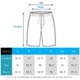 thumbnail image 2 of Men's Beach Swim Trunks Tropical Swimsuit Underwear Board Shorts with Pocket, 2 of 2