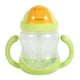 thumbnail image 1 of 280ML taza linda del bebé pajita para beber niños aprendiendo biberón tazas de entrenamiento verde, 1 of 4