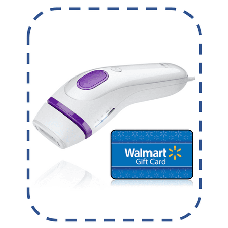 Free $50 Gift Card with Gillette Venus Silk-expert IPL (Intense Pulsed Light) BD 3001 - Home hair removal system for permanent hair reduction