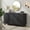 Carbon Black, variant on Modern 6 Drawer Fluted Dresser, 60" Wide Modern Chest of Drawers, TV Stand with Solid Wood Legs, Clothes Organizer with 6 Deep Drawers, Storage Cabinet for Bedroom, Living Room, Entryway,Carbon Black