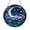 Acrylic 3.5 Inch, variant on Moon and Stars Window Panel with Stained Glass Effect, Decorative Celestial Window Art with Night Sky Theme