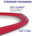 thumbnail image 6 of Geeetech PETG Red 3D Printer Filament 1.75mm, Dimensional Accuracy +/-0.03mm, 1kg (2.2lbs) , 1080 Feet (330m) Per Roll, Vacuum Packaging, Toughness Enhanced Fit Most 3D FDM Printer, 6 of 8