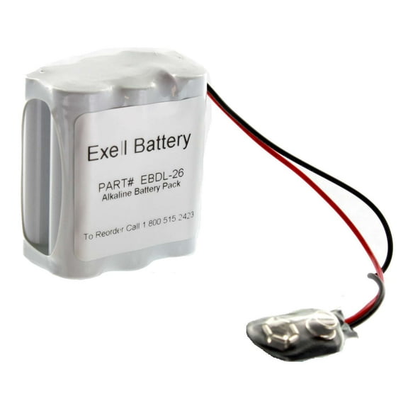 Exell Battery EBDL-26 Replacement Battery for Vingcard 1200