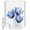 Gray Blue Dark Blue, variant on Small Stall Shower Curtain 36x72 Inch Narrow Half Size Light Blue Tulip Bath Curtains Bathroom Decor Elegant Modern Rustic Botanical Floral Waterproof Fabric Shower Curtain Set with Hooks 36 Inch