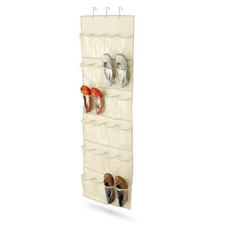 Honey Can Do 24 Pocket Over the Door Shoe Organizer I (Set of 2)