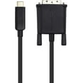 thumbnail image 2 of Cable Matters Short USB C to DVI Cable (USB-C to DVI Cable) 3 ft - Thunderbolt 3 Port Compatible with MacBook Pro, Dell XPS 13, 15, HP Spectre x360, Surface Pro, 2 of 3