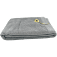 thumbnail image 4 of 2-Pack Elegani Premium Cotton Terry Velour Golf Towel - Silver, 16" x 26" with Corner Hook & Grommet, 4 of 4