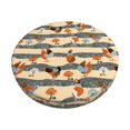 thumbnail image 1 of Disketp Funny Chicken Funda Redonda para Taburete, Funda de Cojín para Silla de Bar Suave y Elástica-13 inch, 1 of 7