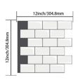 thumbnail image 2 of Coofit Wall Tile Sticker Self Adhesive Decorative Wall Sticker Wall Decal for Kitchen, 2 of 6