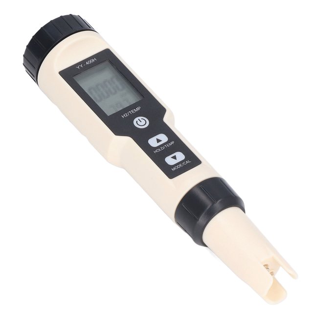 Detector de del agua 320 ℉ ~ 1400 ℉ Pluma de prueba H2 portátil 0 ~ 2400 ppb IP67 Compensación de temperatura de retención de datos a prueba de agua para ANGGREK Otros