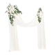 thumbnail image 5 of Kit de arco de flores artificiales para boda, guirnalda de flores artificiales, adorno de flores de seda Blanco, 5 of 9