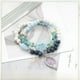 thumbnail image 2 of Accesorios envueltos doble estilo étnico pulsera de cerámica pulsera de cuentas mujer alto sentido, 2 of 6