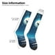 thumbnail image 2 of Balery Night Sky Moon Dolphin Calcetines novedosos Calcetines deportivos Calcetines hasta la rodilla Calcetines de algodón Calcetines originales y geniales, 2 of 6